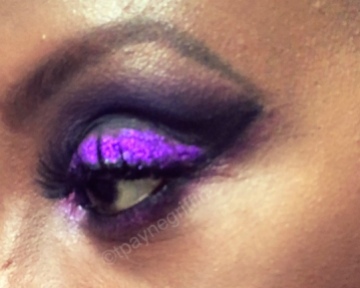Purple Eye close up